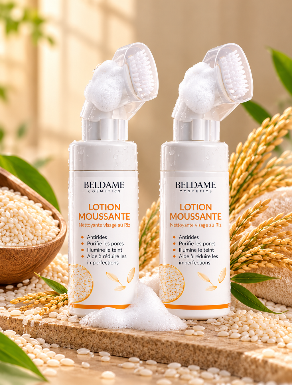 Nettoyant moussant pour le visage